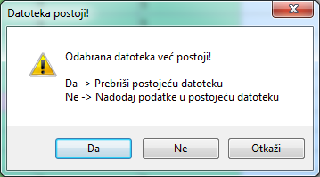 GeoCSV je program za pripremu koordinata sukladno tehničkim specifikacijama za određivanje točaka u koordinatnom sustavu Republike Hrvatske