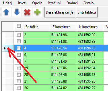 GeoCSV je program za pripremu koordinata sukladno tehničkim specifikacijama za određivanje točaka u koordinatnom sustavu Republike Hrvatske